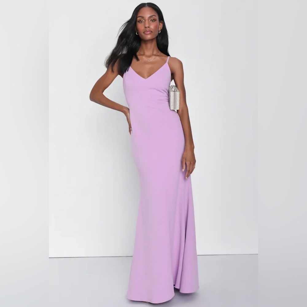 Infinite Glory Lavender Maxi Dress